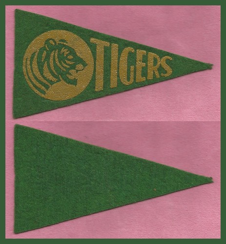 Vintage 1936 Detroit Tigers Baseball Wimpel! WOW BF3 - Bild 1 von 2