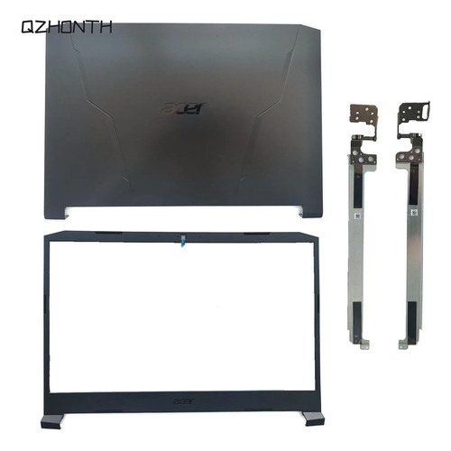 New For Acer Nitro 5 AN515-56-57-55-44 LCD Back Cover + Bezel + Hinges 15.6" - Afbeelding 1 van 6