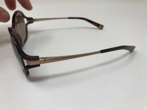 Anne Klein Sunglasses Womens AK3156- 202/60 Tortoise Gloss Gold Oversized SV74 - Picture 2 of 8