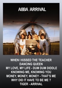 Abba Arrival A4 Printed Album Poster New Ebay