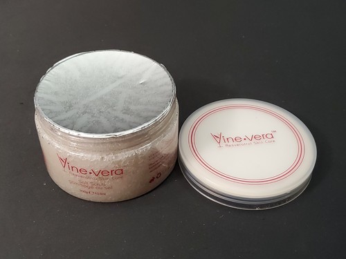 NEU, versiegelt Vine Vera Salz Peeling 10,5 oz ~ 300g - Bild 7 von 7