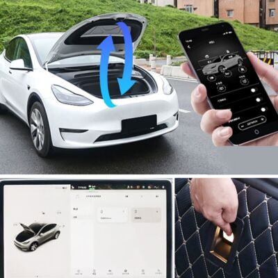 Speziell für Tesla Model X 2015-2020 Motorhaube Heben Power Elektrische Frunk 