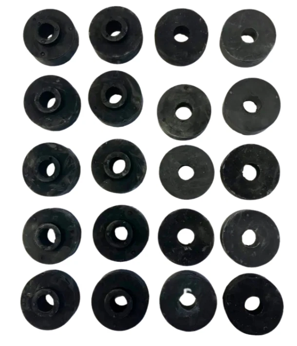 Conjunto de almofada de borracha preta 1937-1956 Dodge Plymouth montagem inferior e superior do corpo - Imagem 2 de 4