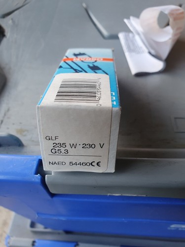 Osram 54460 GLF 230V 235W G5.3 Optical instrument lighting bulb Lowel Pro- Light - Picture 3 of 3