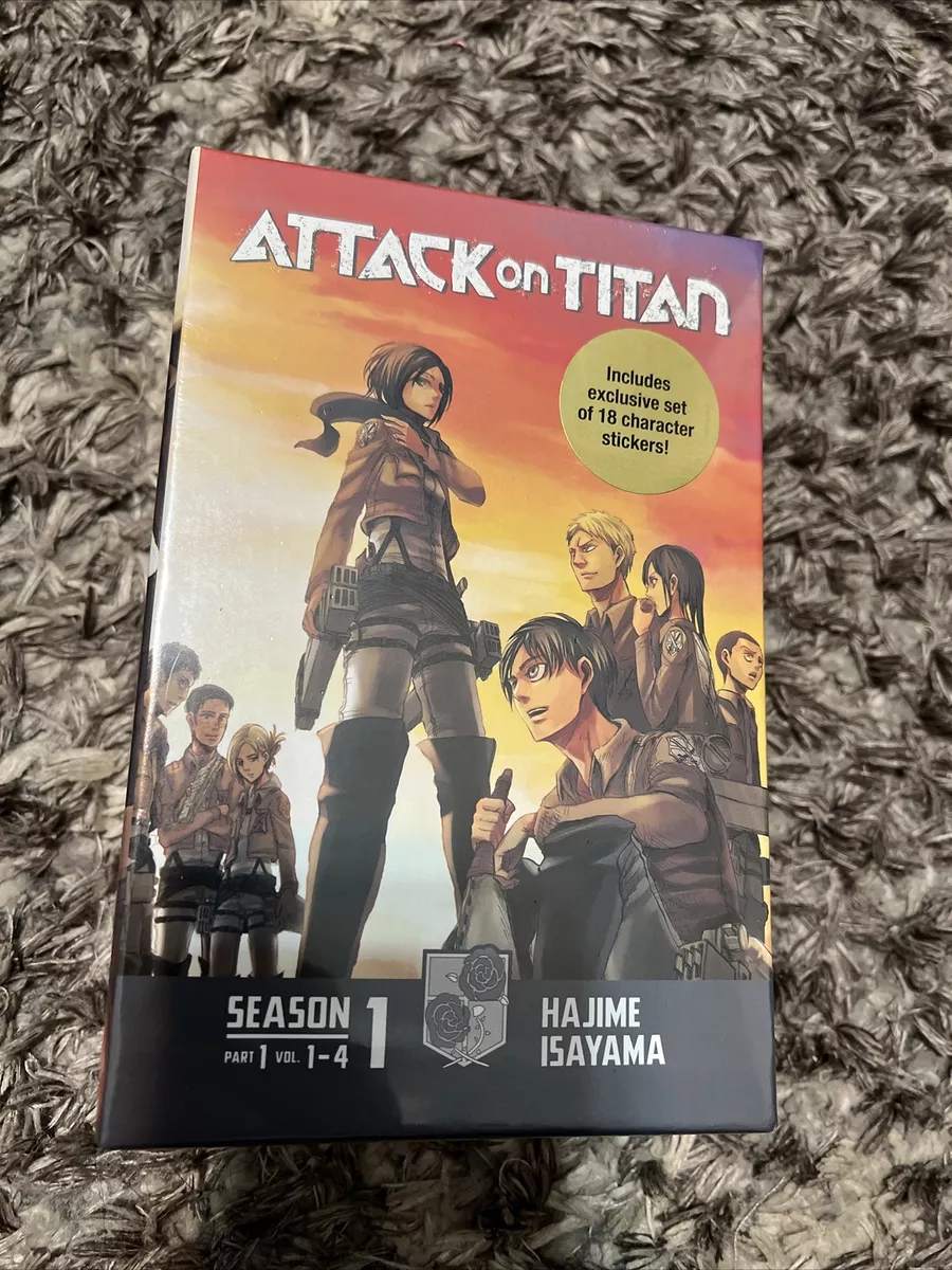 Attack on Titan Season 1 Part 1 Manga Box Set (Attack on Titan Manga Box  Sets)