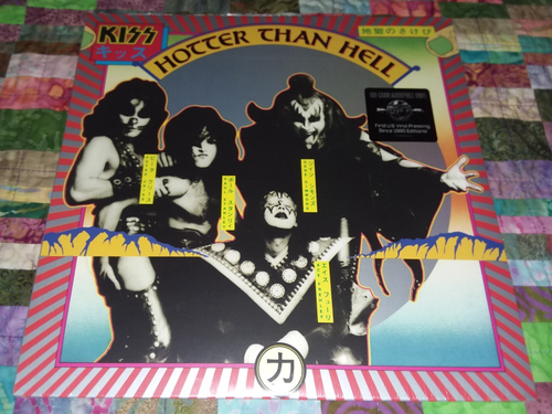 LP Lot KISS s-t debut/Hotter Than Hell/Dressed To remaster Vinyl Set SEALED NEW - Picture 6 of 12