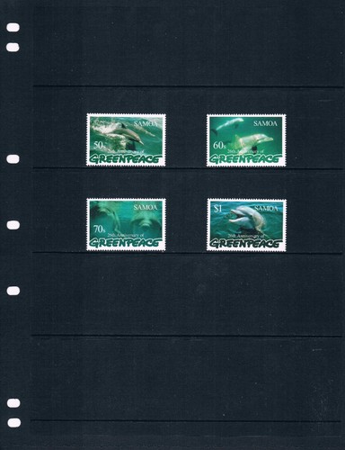 1/3 off $3.55 Scott Value - 1997 SAMOA Dolphins Pacific Ocean CV MNH NH UMM - Picture 3 of 4