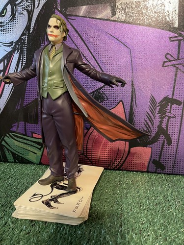 The Joker Statue Dc Direct The Dark Knight Ltd Edition#3740/6000. Heath Ledger. - Picture 4 of 16