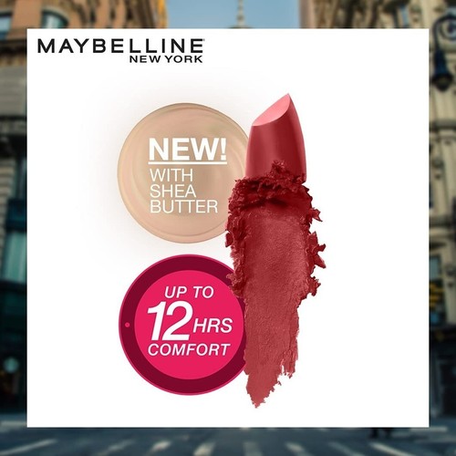 Maybelline New York Matte Lipstick, Intense Color, Keeps Lip Moisturised, Creamy - Picture 119 of 159