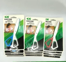 Empire Berol Safety Scissors 5" LOT OF 12, StainlessSteel Blade Right/Left China