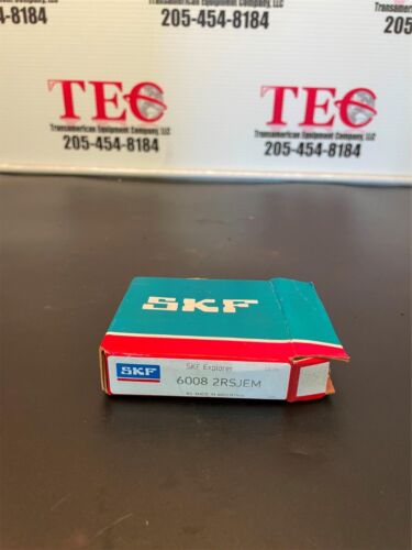 SKF 6008 2RSJEM Deep Groove Ball Bearing - Round Bore, 40 mm, 68 mm, 15 mm - Picture 2 of 2
