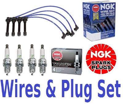 For 1999-2000 Honda Civic Spark Plug Wire Set NGK 17769RZ 1.6L 4 Cyl B16A2 For 1999-2000 Honda Civic Spark Plug Wire Set NGK 17769RZ 1.6L 4 Cyl B16A2