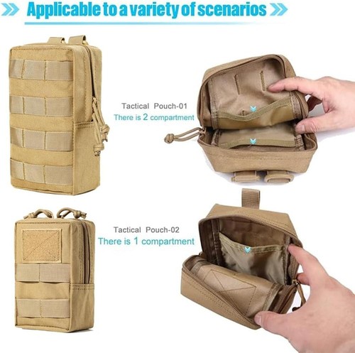 Molle Water Bottle Holder, Water Molle Attachments, Molle Water Bottle Pouch - Picture 5 of 7