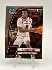 2024-25 Bowman Chrome University Basketball Karter Knox-#41 1st Bowman. Arkansas