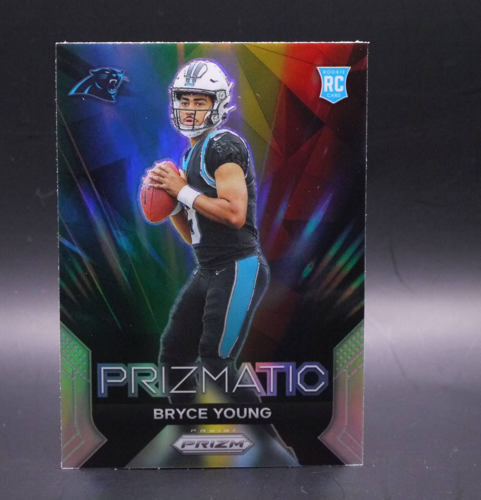 2023 Panini Prizm #4 Bryce Young Prizmatic Insert Rookie RC