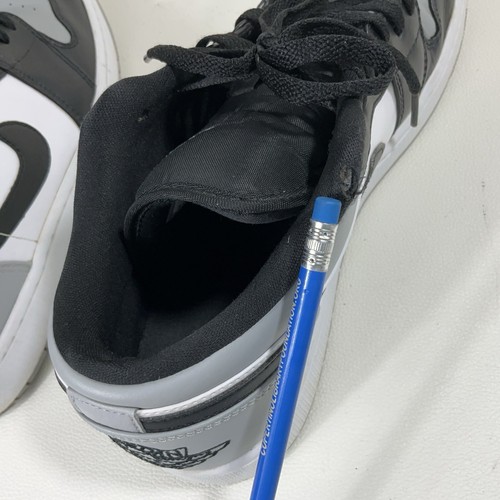 Nike Air Jordan 1 Low "Shadow Toe" 553558-052 Men's Sneakers Sz 11 Pls Read - Bild 3 von 20