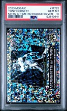 2023 Mosaic Tony Dorsett Moments In Time No Huddle Silver PSA 10 Cowboys