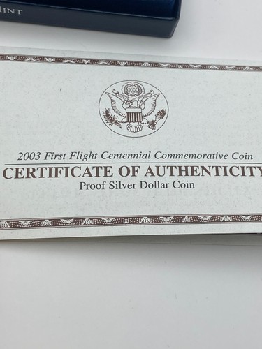 2003 U.S.Mint First Flight Centennial Commemorative coin program in Box proof - Picture 3 of 6