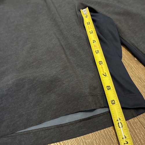 LULULEMON T.H.E. Pantalón Corto 9* Lux LM7Y24S Talla XXL Deportes Activos Gimnasio Entrenamiento Azul - Imagen 3 de 9