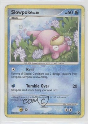 Slowpoke Pokémon Diamond & Pearl Great Encounters #82 2008