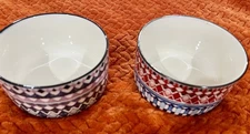 Signature Houseware Stoneware Soup Bowls Lot of 2