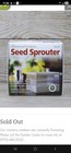 Two-Tier Seed Sprouter Kit - Hydroponic Microgreens Grow Tray for Healthy Snacks