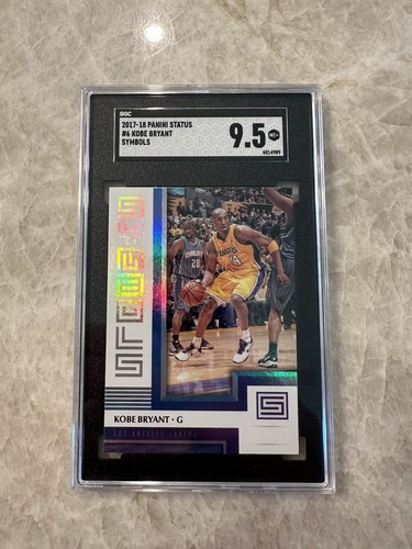 2017-18 Panini Status Basketball #6 Kobe Bryant Symbols Lakers SGC 9.5 MINT+