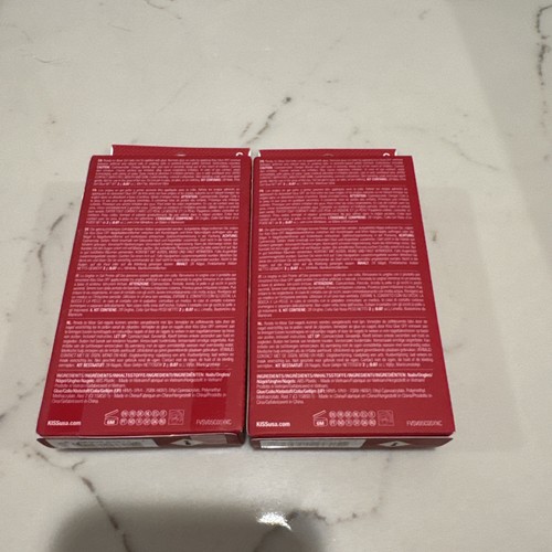 KISS voguish fantasy 2 packs count short length Christmas glue on new - Picture 4 of 6