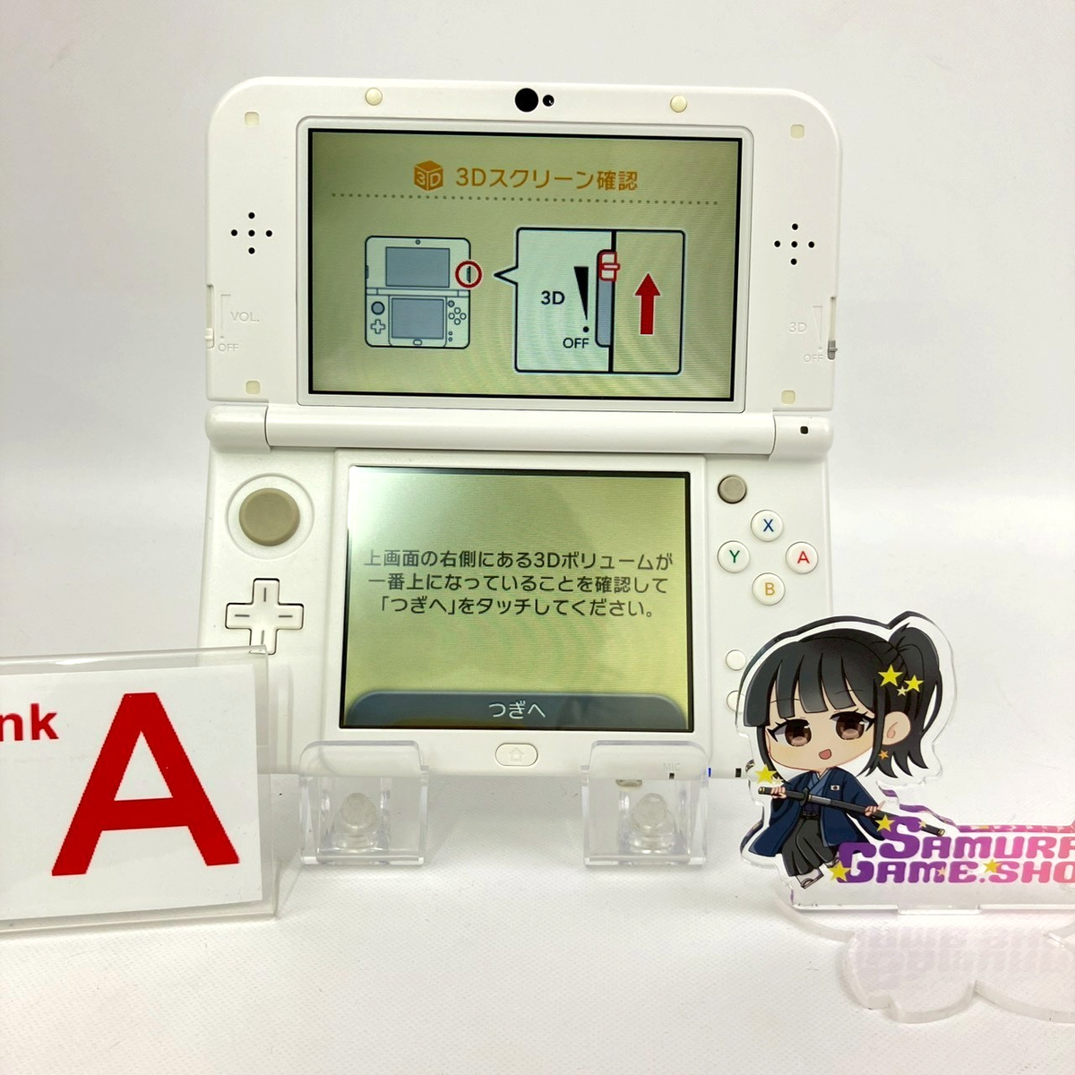Nintendo new 3DS LL XL Pearl White Console Only Region Japanese