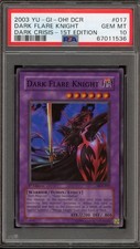 Yu-Gi-Oh! Dark Flare Knight Dark Crisis 1st Edition DCR-017 PSA 10 Gem Mint