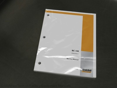 Case SC 150 Poclain Excavator Service Manual Repair Shop Book