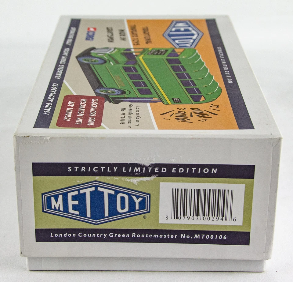 Corgi Mettoy Tin Windup London Country Routemaster Green 1:35 Diecast Model Bus - Image 3 of 4