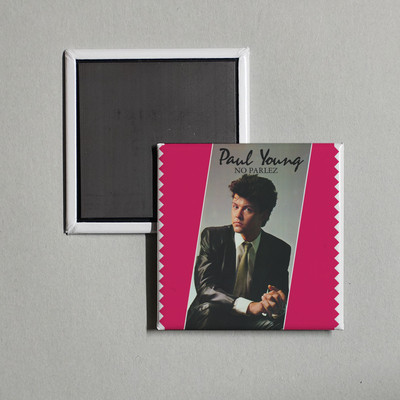 Paul Young - No Parlez Album Cover Locker Fridge Magnet