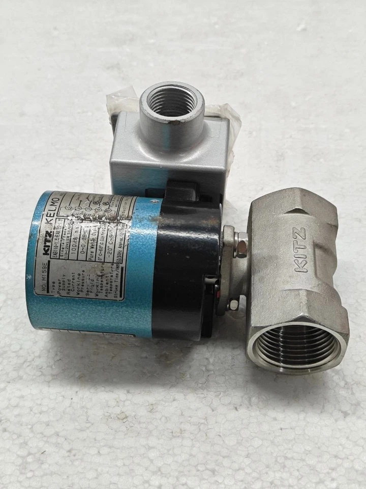 Válvulas de bola compactas accionadas por actuador KITZ KELMO EAB100-UTE 1 POTENCIA 110/20VAC Foto 3 de 4