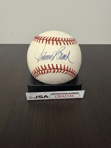 Johnny Bench Signed Baseball JSA