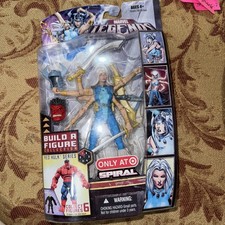 Marvel Legends SPIRAL Action Figure BAF Red Hulk Target Exclusive Damage Box