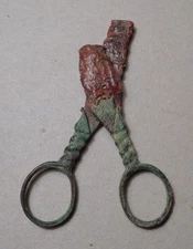 Dug Very Rare Scissors 1600s/1700s Pirate Time, Settlers Era