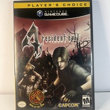 Resident Evil 4 (Nintendo GameCube, 2005) MISSING DISC 1 With Manual