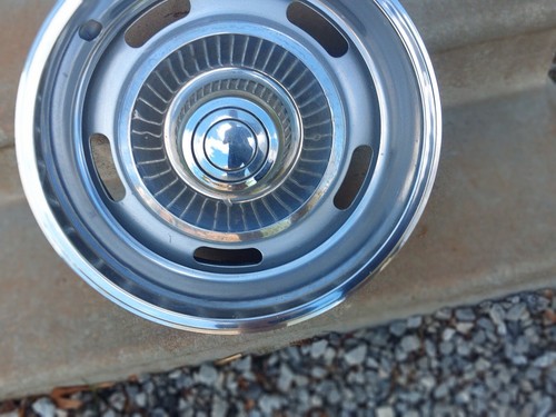 One OEM GM FW Code Chevrolet Rally Wheel 15x7 Rim 60's 70's Chevy