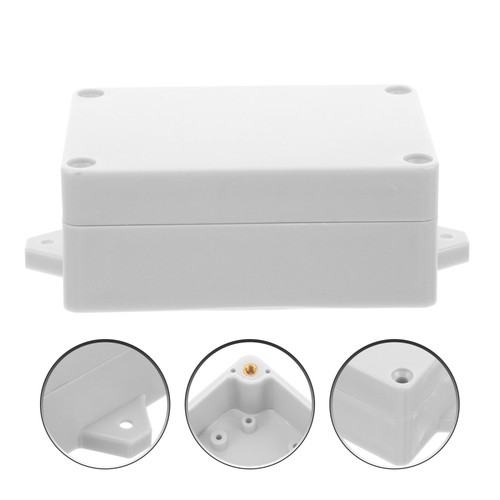 Caja de conexiones impermeable caja eléctrica de plástico cajas climáticas exteriores - Imagen 4 de 12