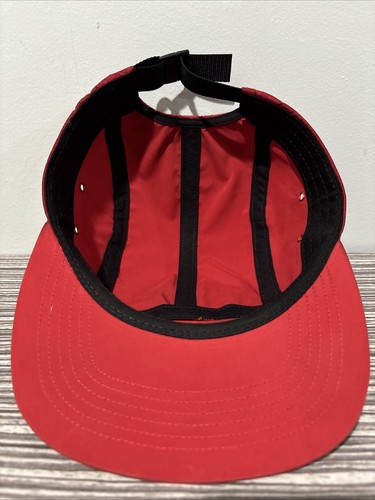 Supreme - 6 Panel Clear Patch Camp Red Cap FW18 2018 Rare Box Logo Strapback EUC - Picture 6 of 6