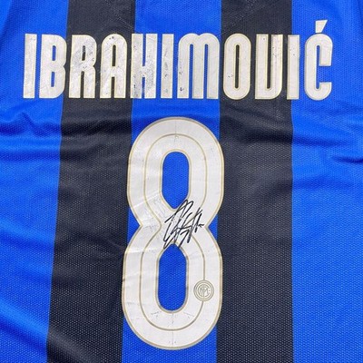 Zlatan Ibrahimović #9 Inter Milan 08-09 Home L/S Nike XL(US L