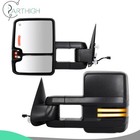Towing Mirrors Heated Running Signals Light Black For 1999-2016 FORD SUPER DUTY