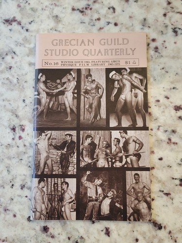 GRECIAN GUILD STUDIO QUARTERLY # 16, WINTER 1965 FROM GAY UNCLE'S CLOSET - Picture 1 of 3