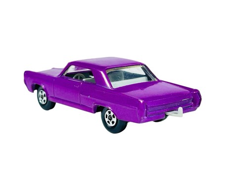 Matchbox Lesney Superfast MB22 Thin Wheel Purple Pontiac Grand Prix Sports Coupe - Picture 3 of 8