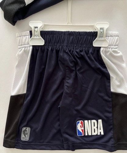 NBA Little Boys Blue/White NBA 2 Pc. Short Set Size S (4) Brand New‼️ - Picture 9 of 9