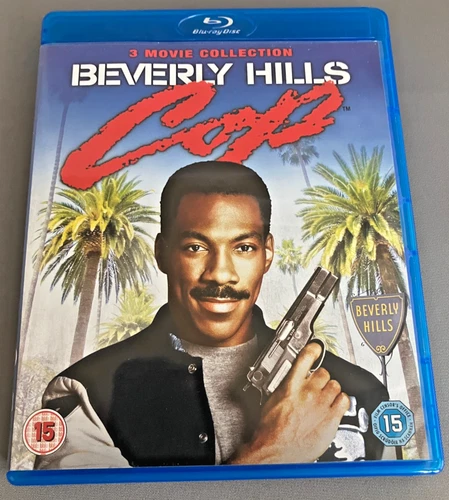 BEVERLY HILLS COP Trilogy Collection (Blu-ray Disc, 2013, 3-Disc Set) EX
