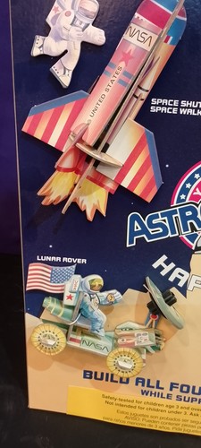 Astronauten Weltraum NASA McDonalds Happy Meal Store Display Spielzeug Set 1991 - Bild 11 von 11
