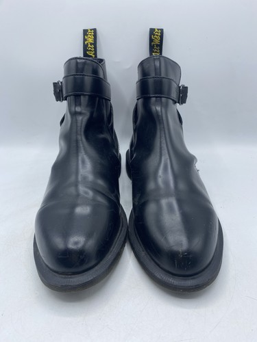Dr. Martens UK 6 Teresa Stiefeletten schwarz Leder Jodhpur Schnalle Doc DMS Doctor - Bild 2 von 14