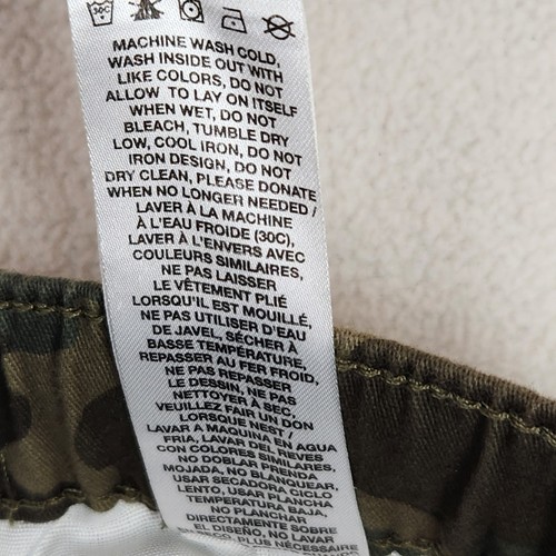 Levis Jogger Pants Youth 14 Camo Stretch Slim Fit Drawstring Waist New - Picture 8 of 12